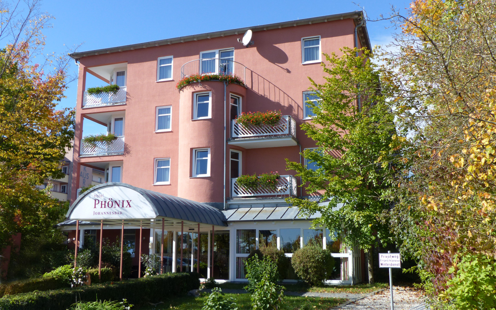 Johannesbad Hotel Phoenix Außenansicht
