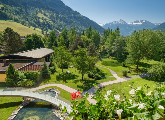 Johannesbad Hotel Palace - Hotelgarten