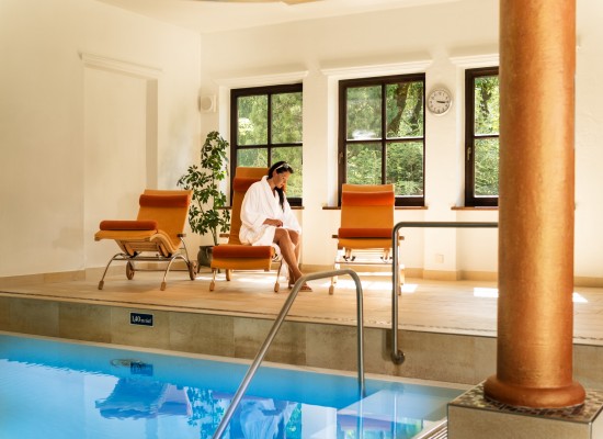 Thermal-Indoorpool im Johannesbad Hotel St. Georg in Bad Hofgastein