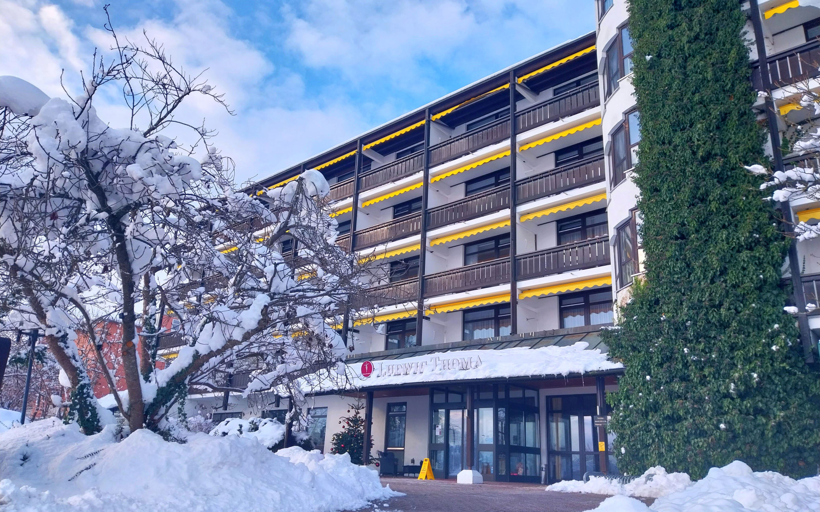 Johannesbad Hotel Ludwig Thoma Winter