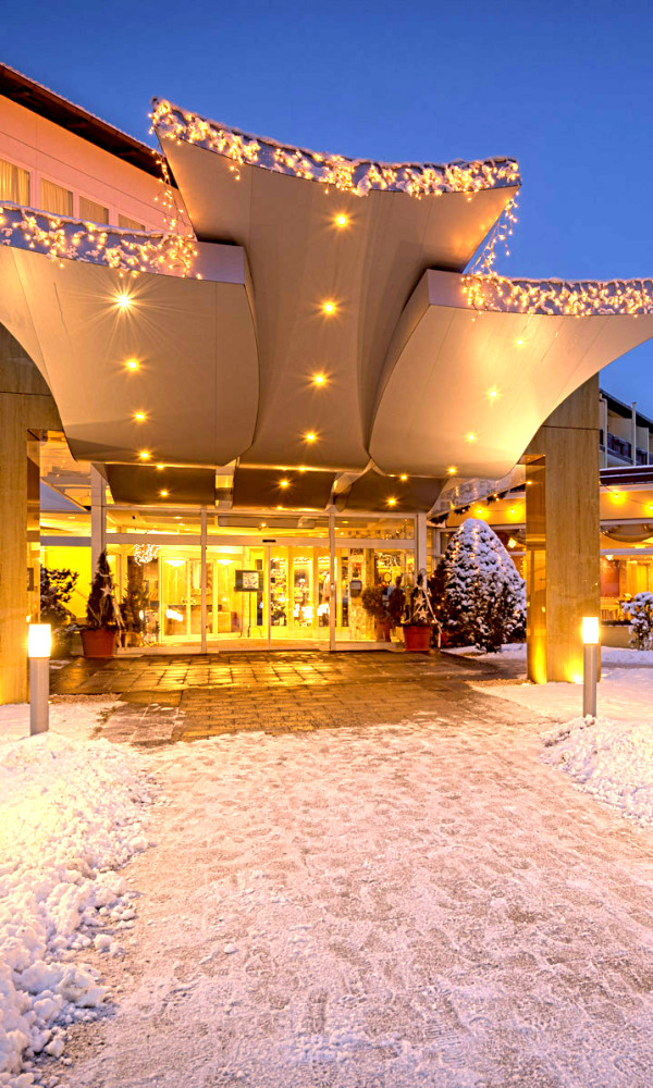 Winter im Johannesbad Hotel Palace