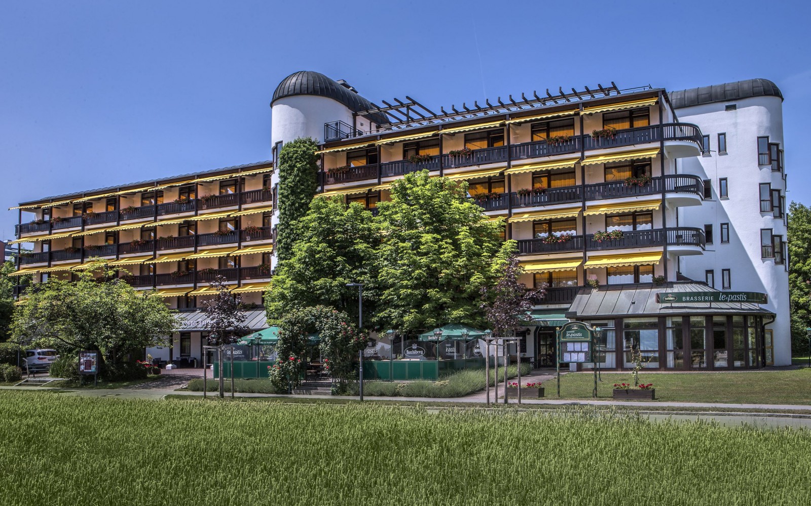 Johannesbad Thermalhotel Ludwig Thoma in Bad Füssing Außenansicht