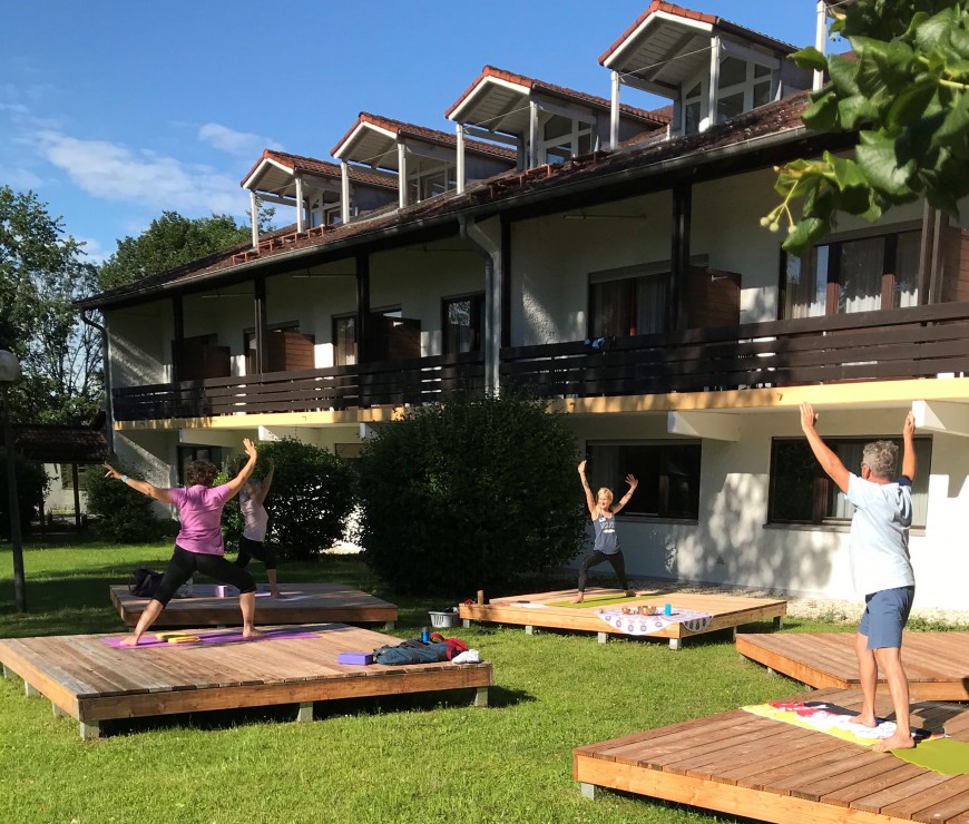 Yoga im Johannesbad Vitalhotel Jagdhof Bad Füssing